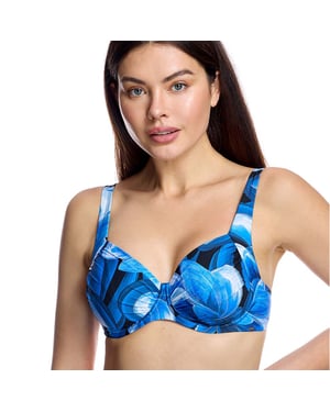 Women's Underwire Bikini Top with High Support W260401