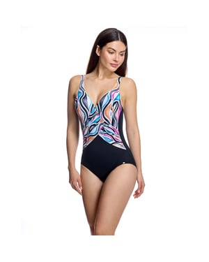 Dames Badpak met Kruis Neklijn W260270