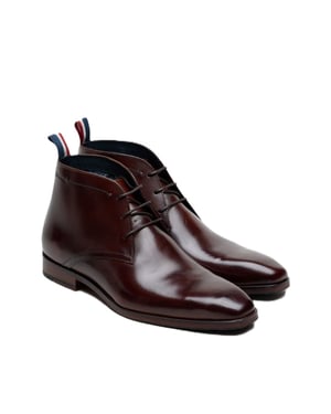 Ben Sherman London Brush Off Leren Heren Bruine Boots