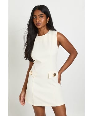 Tailored A Line Mini Dress