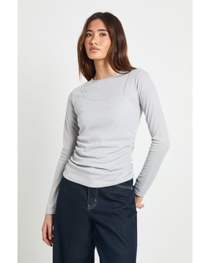 Vest Double Layer Long Sleeve Top
