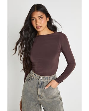 Tall Double Layer Slinky Long Sleeve Top