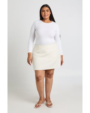 Plus Tailored Skort