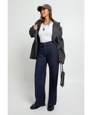 High Waist Wide Leg Jean
