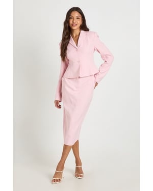 Tailored Midi Skirt