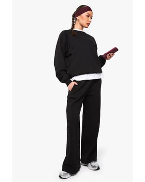 Petite Pintuck Detail Straight Leg Jogger