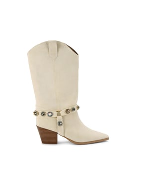Kurt Geiger London Suede Octavia Cowboy Boots