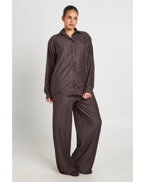 Plus Plisse Trouser