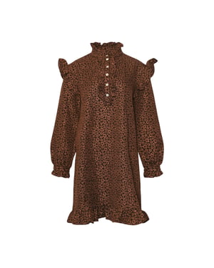 Reno Ruby Ruffle Jurk