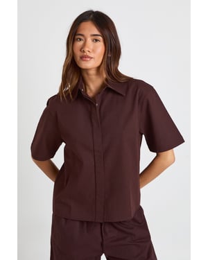 Chambray Button Through Shirt