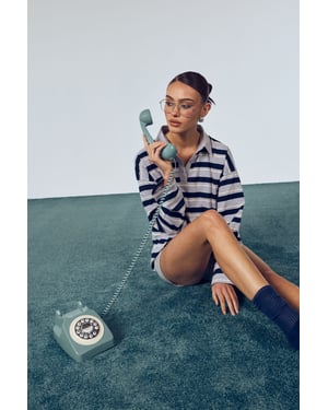 Stripe Rugby Top