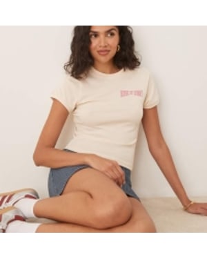 House of Sunny baby hackney t-shirt in off-white