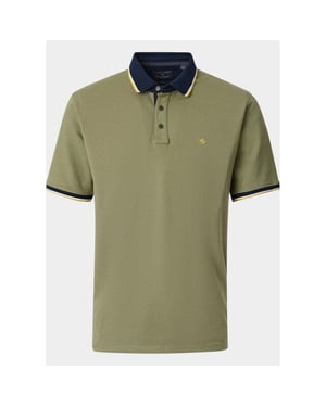 Casamoda Polo korte mouw polo 2-tone pq 126320101/303