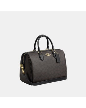 Rowan Large Satchel Bag In Signature Canvas