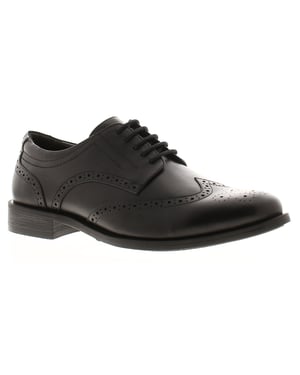 Business Class Mens Shoes Smart Lance Leather black