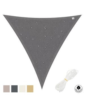 4gardenz Schaduwdoek waterafstotend driehoek 3x3x3 mtr -