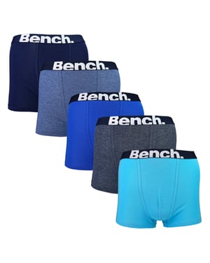5 Pack Boys Cotton Stretch Boxers | Breathable Everyday Assorted Underwear