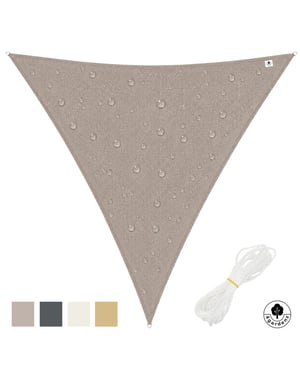 4gardenz Schaduwdoek waterafstotend driehoek 3x3x3 mtr -