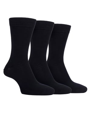3-Pack Heren Bamboe Kousen Zachte Ademend Sokken