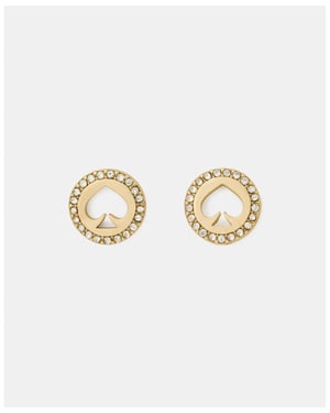 Spot The Spade Pave Halo Spade Studs