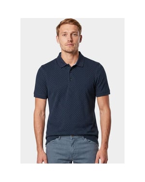 Bos Bright Blue Polo heren 4001r-2/navy