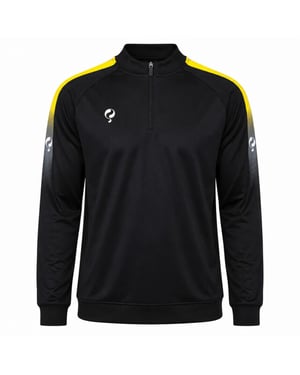 Q1905 Sweater foor zwart / geel / wit