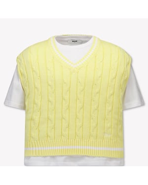 Msgm Kinder meisjes t-shirt in