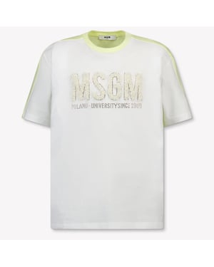 Msgm Kinder meisjes t-shirt in