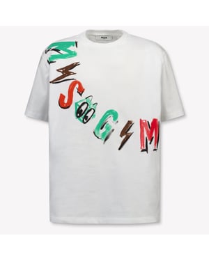 Msgm Kinder jongens t-shirt in