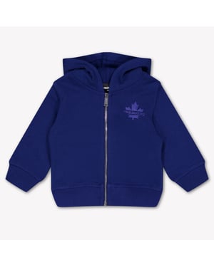 Dsquared2 Baby jongens vest in cobalt
