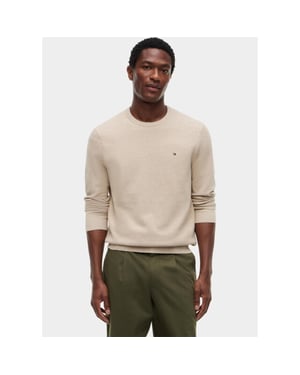 Tommy Hilfiger Pullover heren essential structure crew neck mw0mw36347/adk