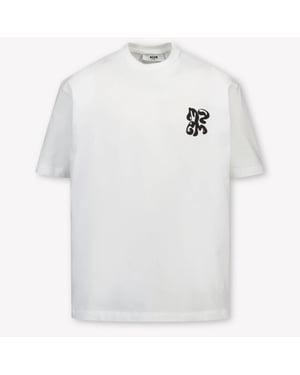Msgm Kinder jongens t-shirt in