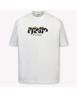 Msgm Kinder jongens t-shirt in