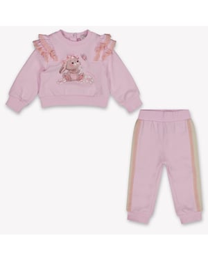 Monnalisa Baby meisjes joggingpak in licht