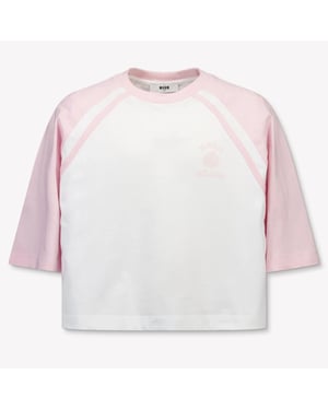 Msgm Kinder meisjes t-shirt in