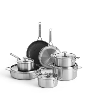 BK Cookware Bk maestro peter goossens durabond hybride medium 7 delig pannenset