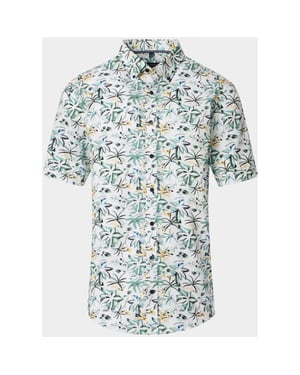 Casamoda Overhemd korte mouw heren b.d. casual fit 1/2arm 954457300/150