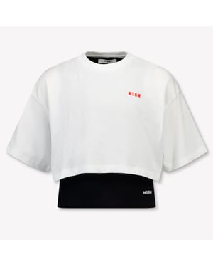Msgm Kinder meisjes t-shirt in