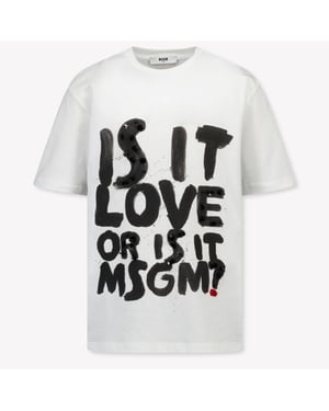 Msgm Kinder meisjes t-shirt in