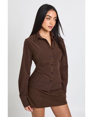 Cord Cinched Shirt