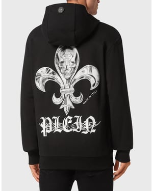 Sweatshirt Med Huva Chrome