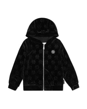 Huvtröja Sweatjacket Monogram