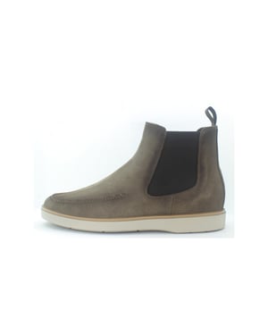 Giorgio 56416 suède boots met lichte rubber zool taupe