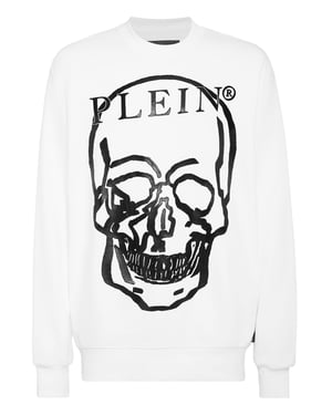 Sweatshirt Skull And Plein