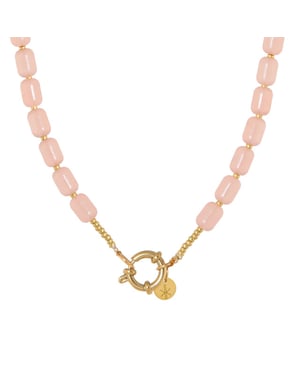 Label Kiki Peachy beads necklace