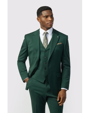 Single Breasted Two Button Tailored Suit Jacket