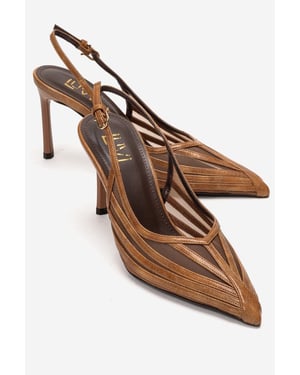 Eleana Slingback Mesh Stilettopomp