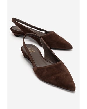 Berlina Leren Slingback Pump