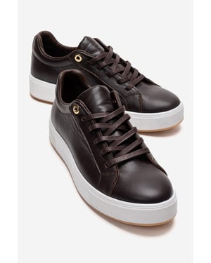 Pallen Leren Casual Sneaker