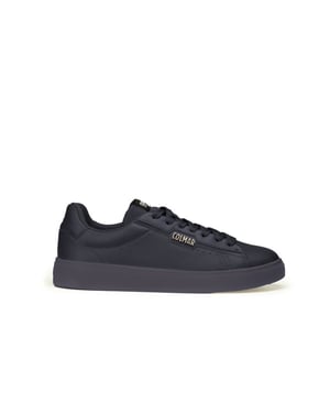 Colmar Blauw Leren Lage Sneakers
